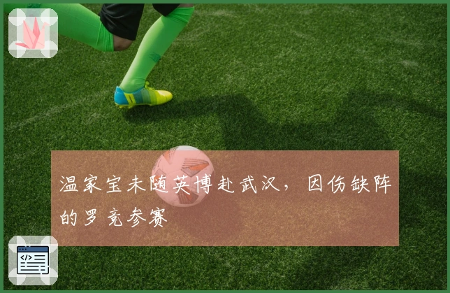 温家宝未随英博赴武汉，因伤缺阵的罗竞参赛